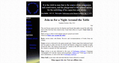 Desktop Screenshot of nightsaroundthetable.com